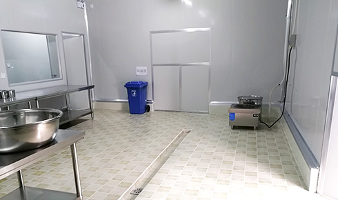 成都小幺食鋪食品有限公司廠(chǎng)房裝修工程案例