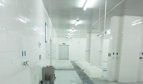 四川鑫味源食品有限公司廠(chǎng)房裝修工程案例